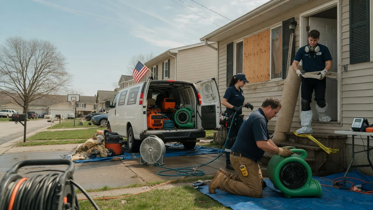 Water Damage Restoration in Minburn, IA near me